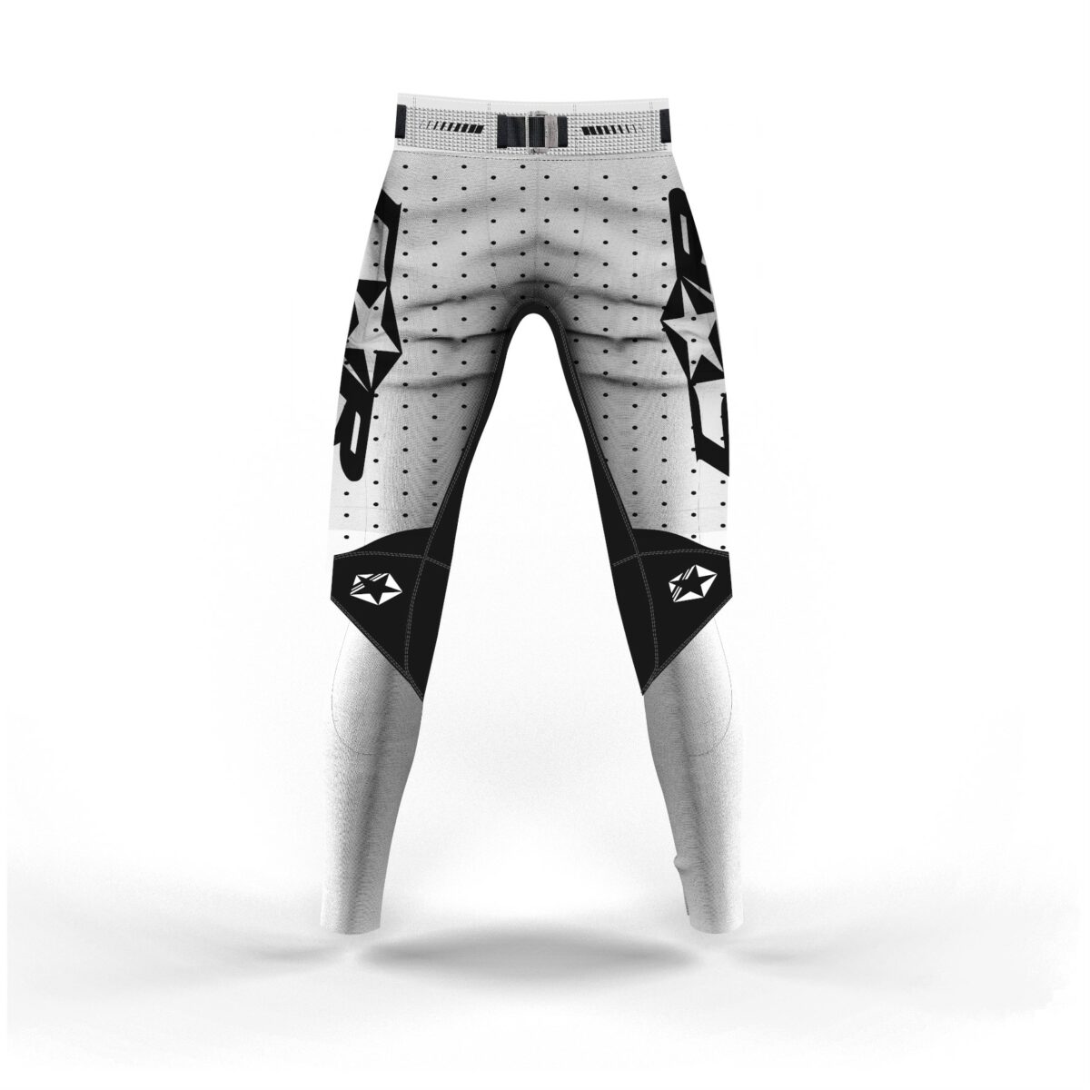 Pantalon Motocross classic blanc – Image 2