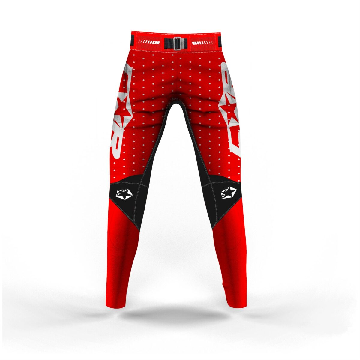 Pantalon Motocross classic rouge – Image 2