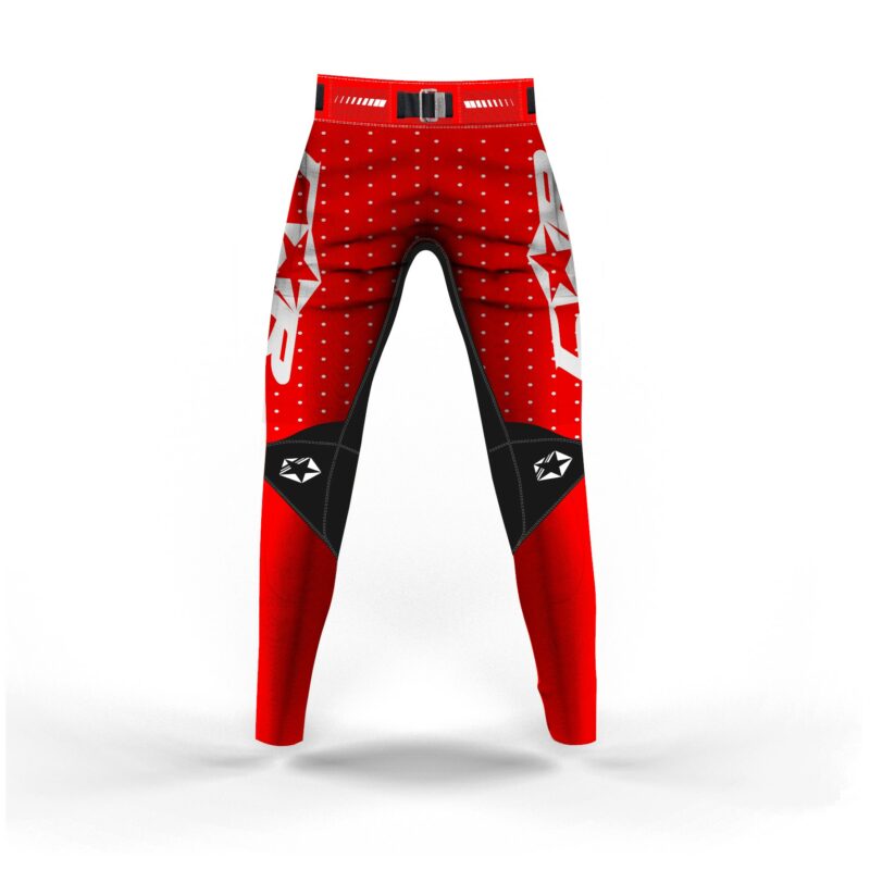 Pantalon Motocross classic rouge