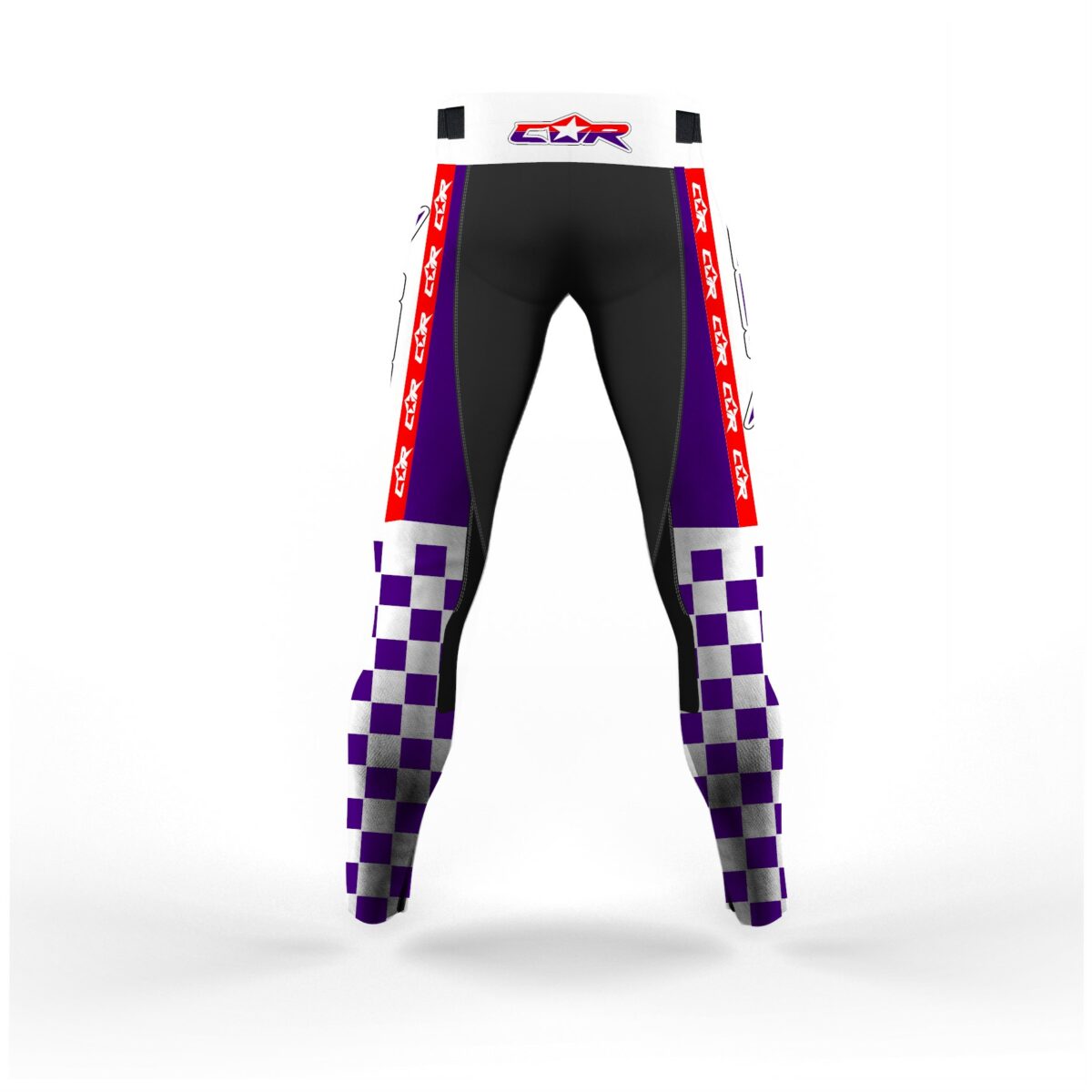 Pantalon Motocross Vintage damier – Image 3