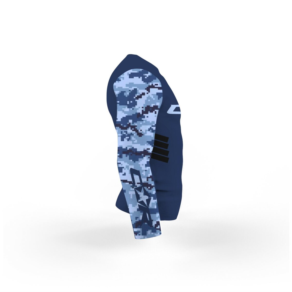 maillot camo bleu marine – Image 5